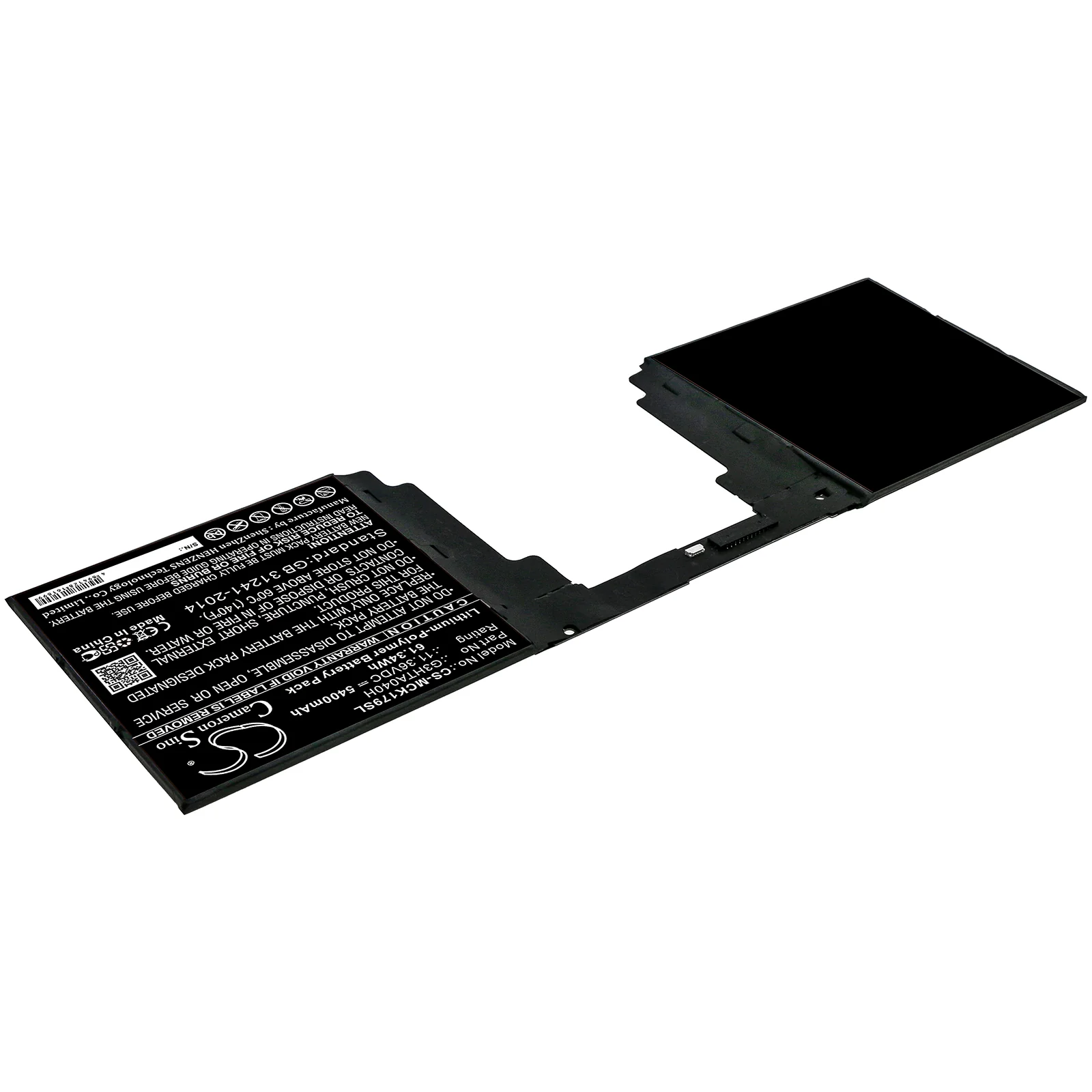 CS-MCK179SL : Battery for Microsoft Surface Book 2nd 15" 1793 Keyboard - Replaces Microsoft G3HTA040H - Image 2