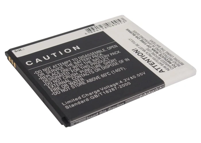 CS-MCT500SL : Battery for MyPhone A919i Dual - Replaces Mobistel BTY26182, BTY26182Mobistel/STD - Image 4
