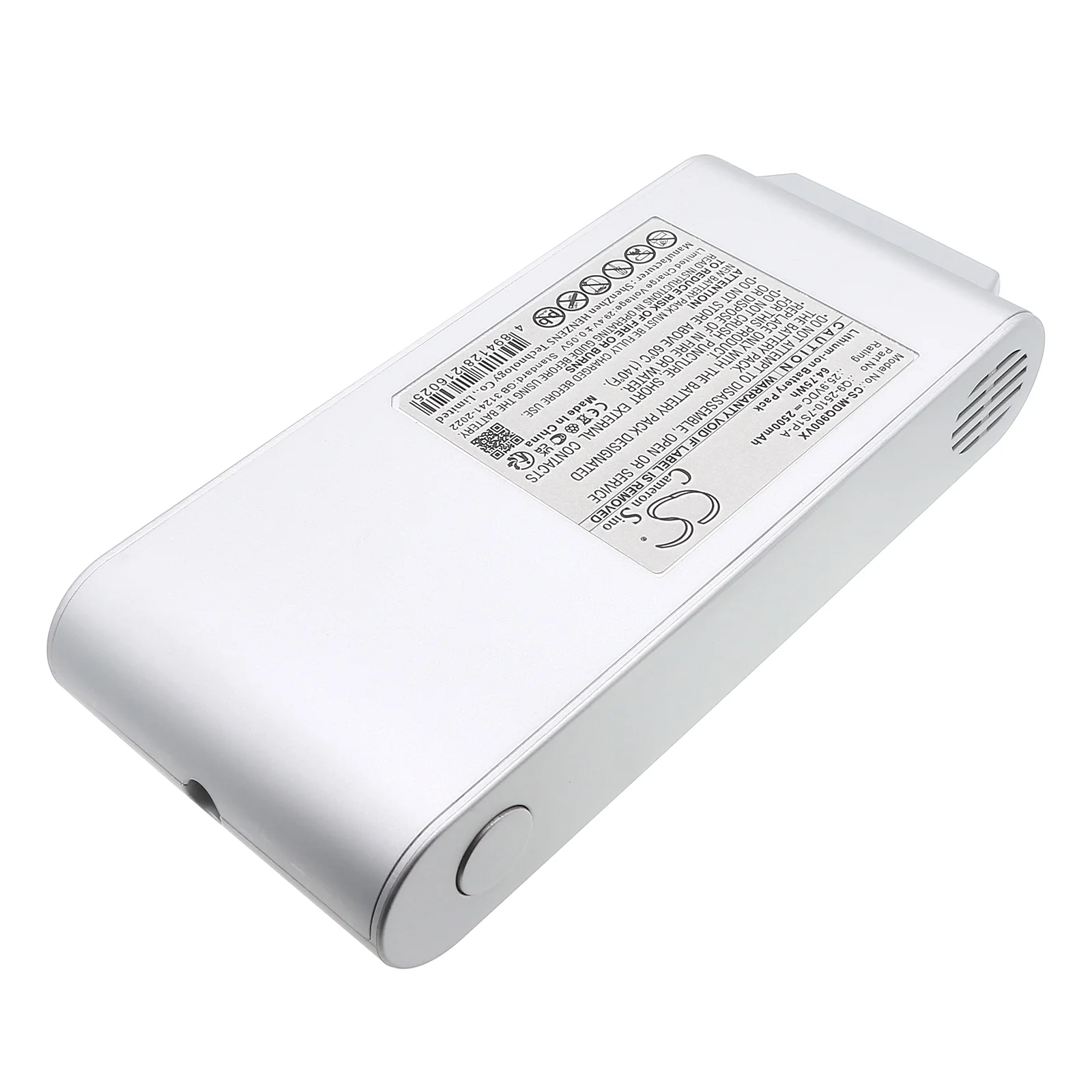 CS-MDQ900VX : Battery for Midea Q9 Station - Replaces Midea Q9-2510-7S1P-A - Image 5