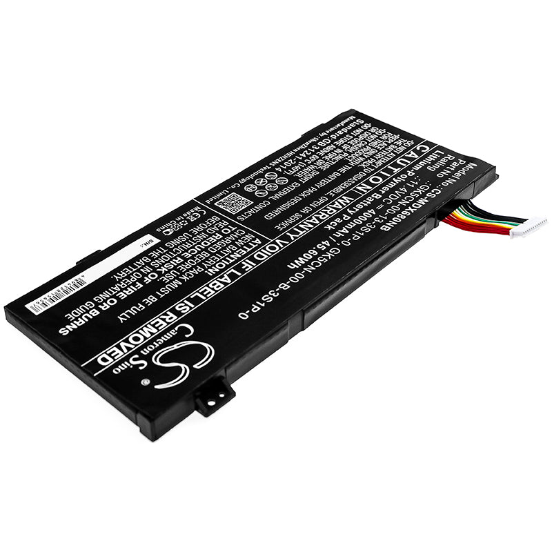 CS-MDX680NB : Battery for Mechrevo Z2 Air - Replaces Machenike GK5CN-00-13-3S1P-0, GK5CN-00-B-3S1P-0 - Image 2