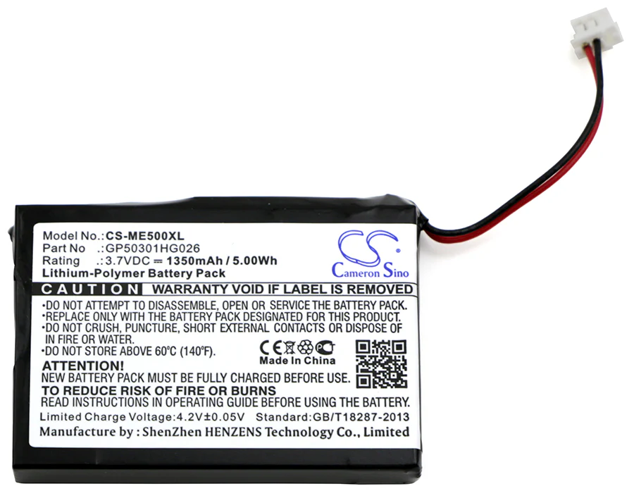 CS-ME500XL : Battery for Radio Shack 55026650 - Replaces SkyGolf GP50301HG026 - Image 4