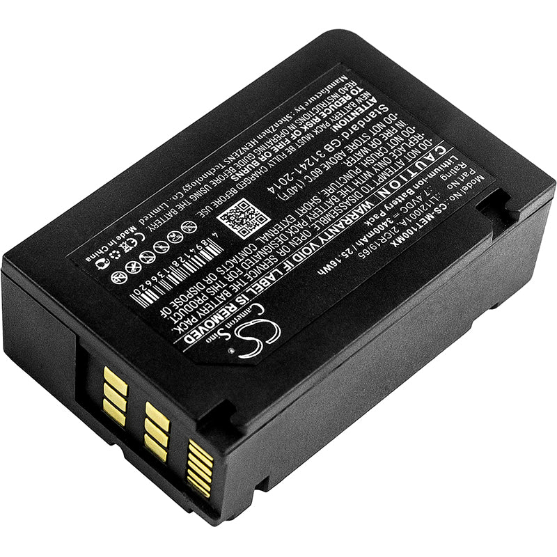 CS-MET100MX : Battery for Mindray T1, Defibrillateur Beneview T1 - Replaces Mindray LI12I001A, 2ICR19/65, LI12I002A and others - Image 2