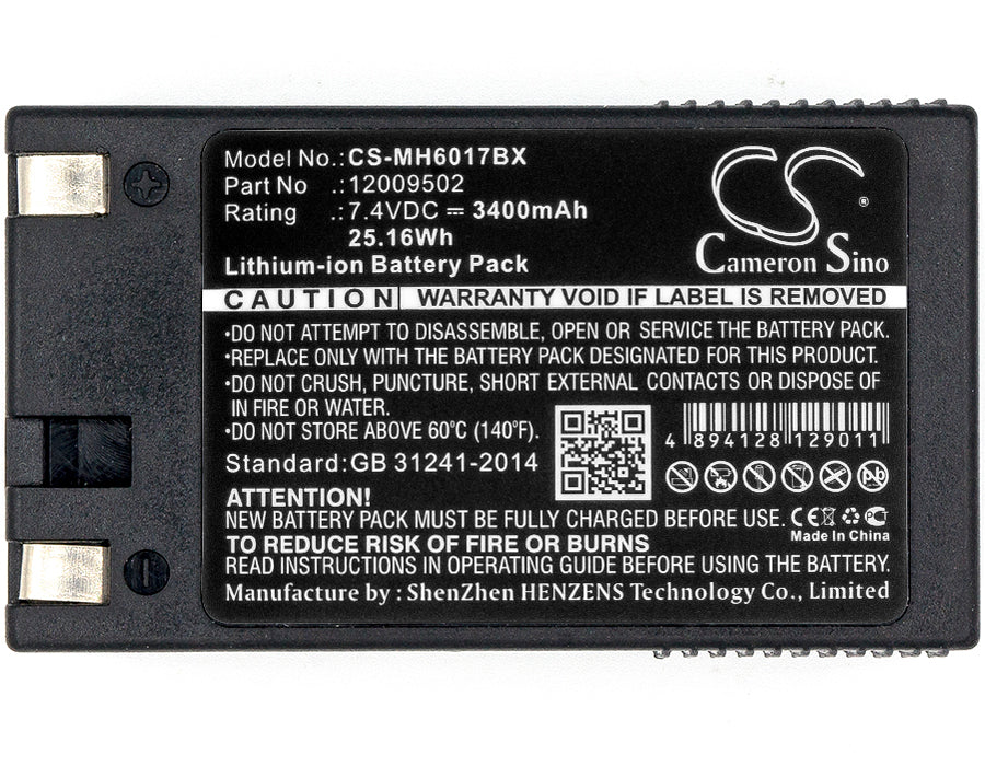 CS-MH6017BX : Battery for Pathfinder 6032, 603, 6039 and others - Replaces Monarch 12009502 - Image 3