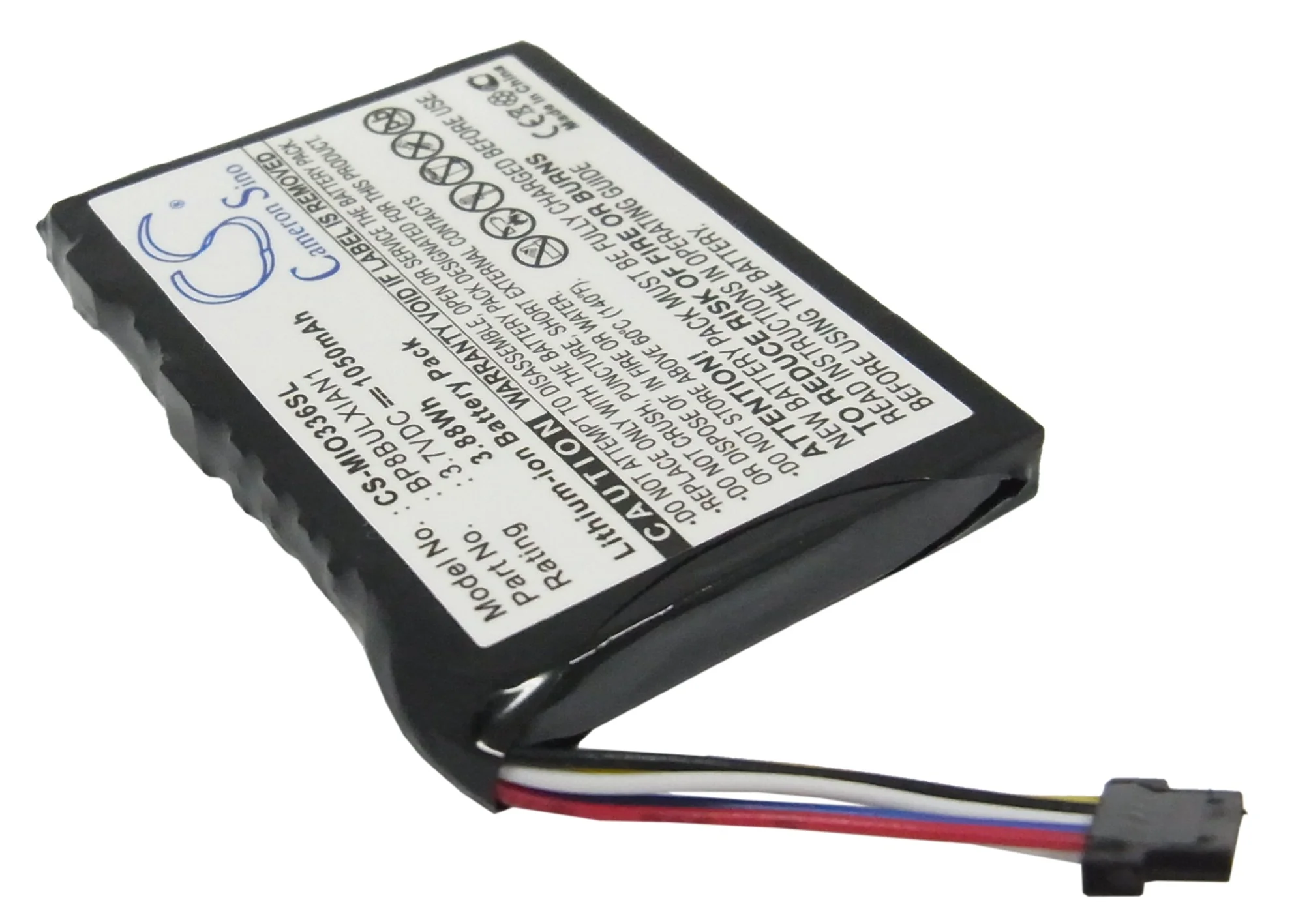 CS-MIO336SL : Battery for Viewsonic V35, V37 - Replaces Viewsonic BP8BULXIAN1, BP8BULXBIAN1 - Image 2