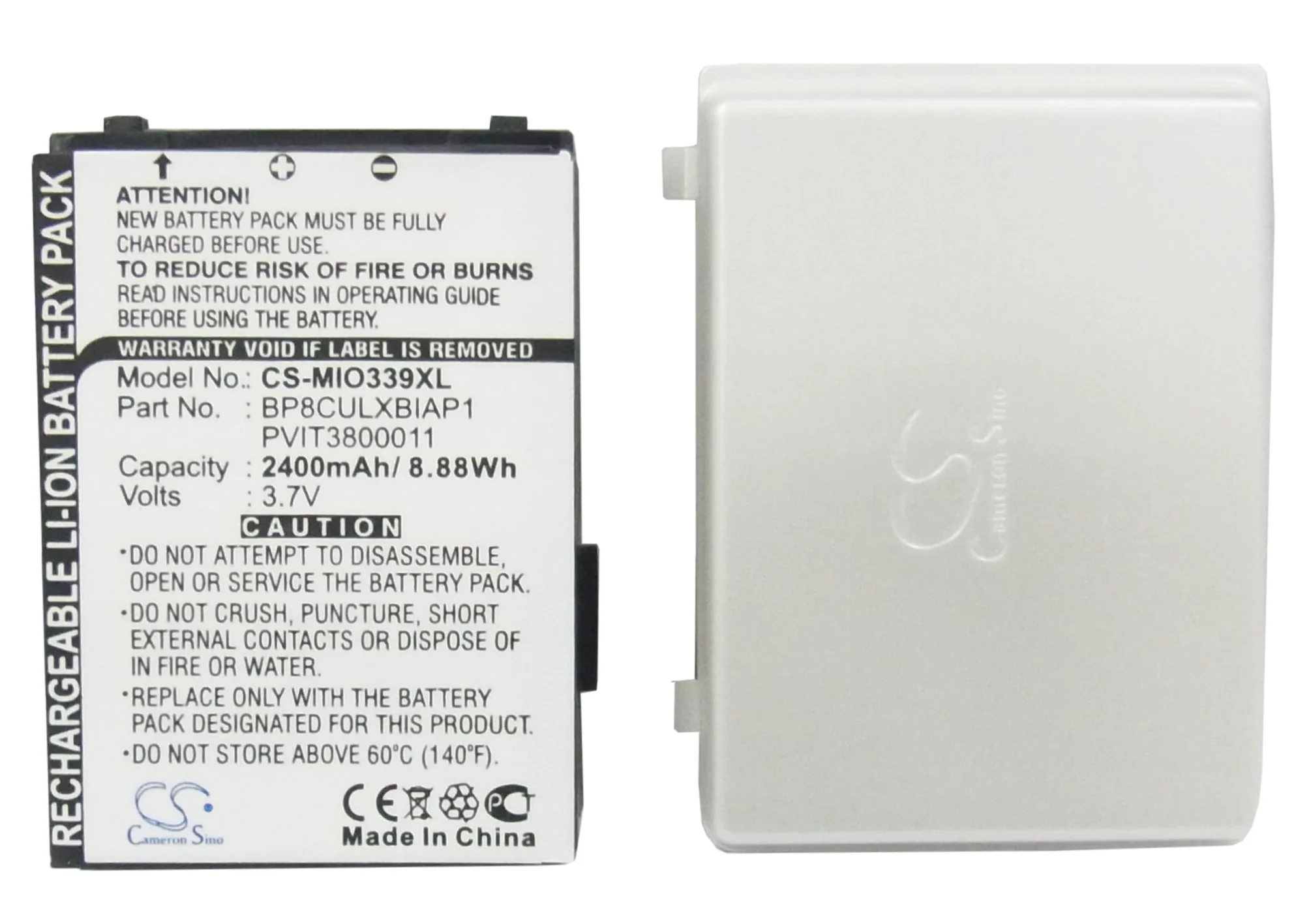 CS-MIO339XL : Battery for Viewsonic V36 - Replaces Viewsonic BP8CULXBIAP1, PVIT3800011 - Image 5
