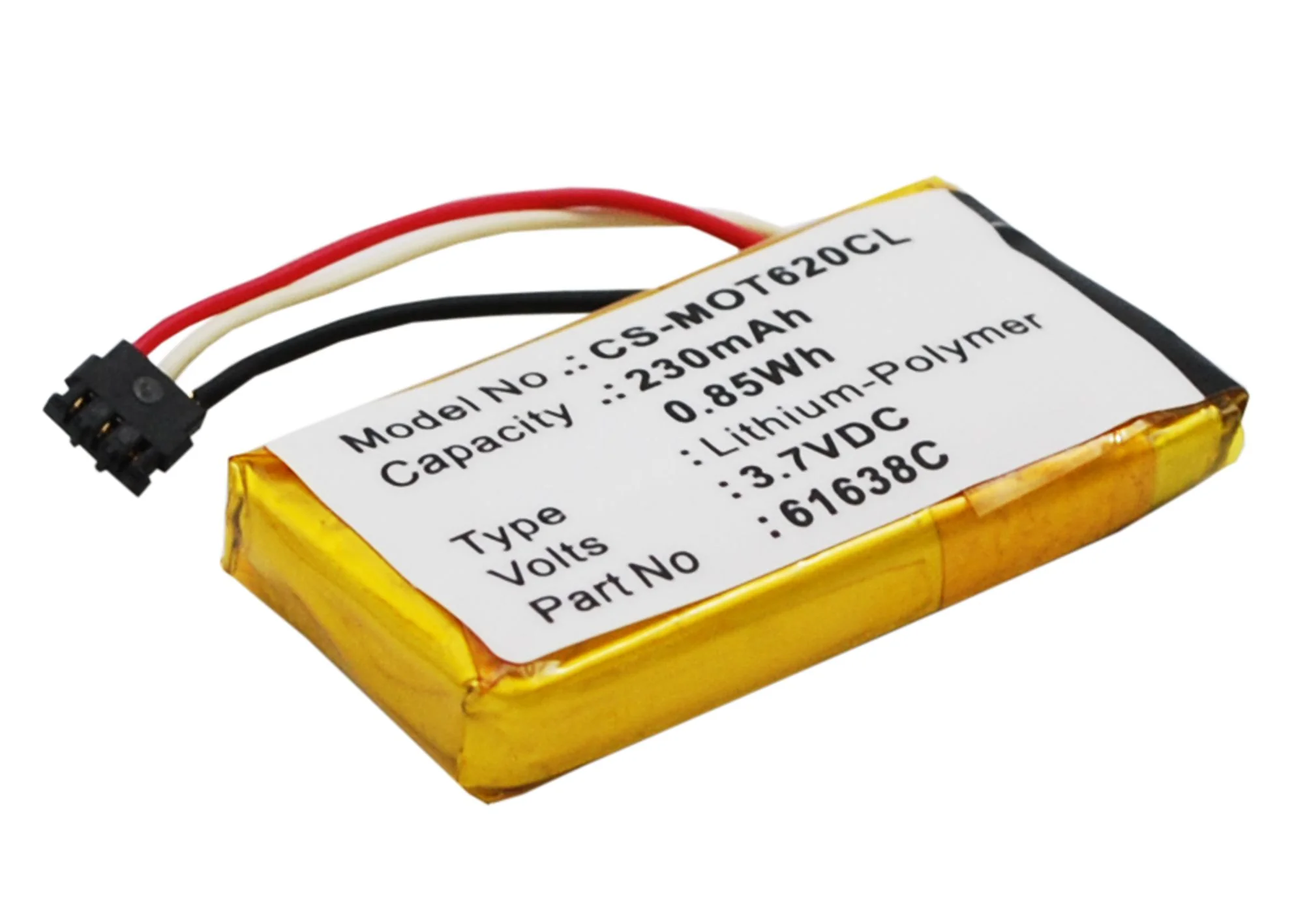 CS-MOT620CL : Battery for Motorola DECT 6.0, IT6, IT6-2 and others - Replaces Motorola 61638C, SNN5904A - Image 5