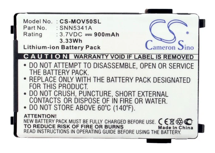 CS-MOV50SL : Battery for Motorola V2188, V3688, L2000 and others - Replaces Motorola SNN5341A, AANN4010A - Image 5