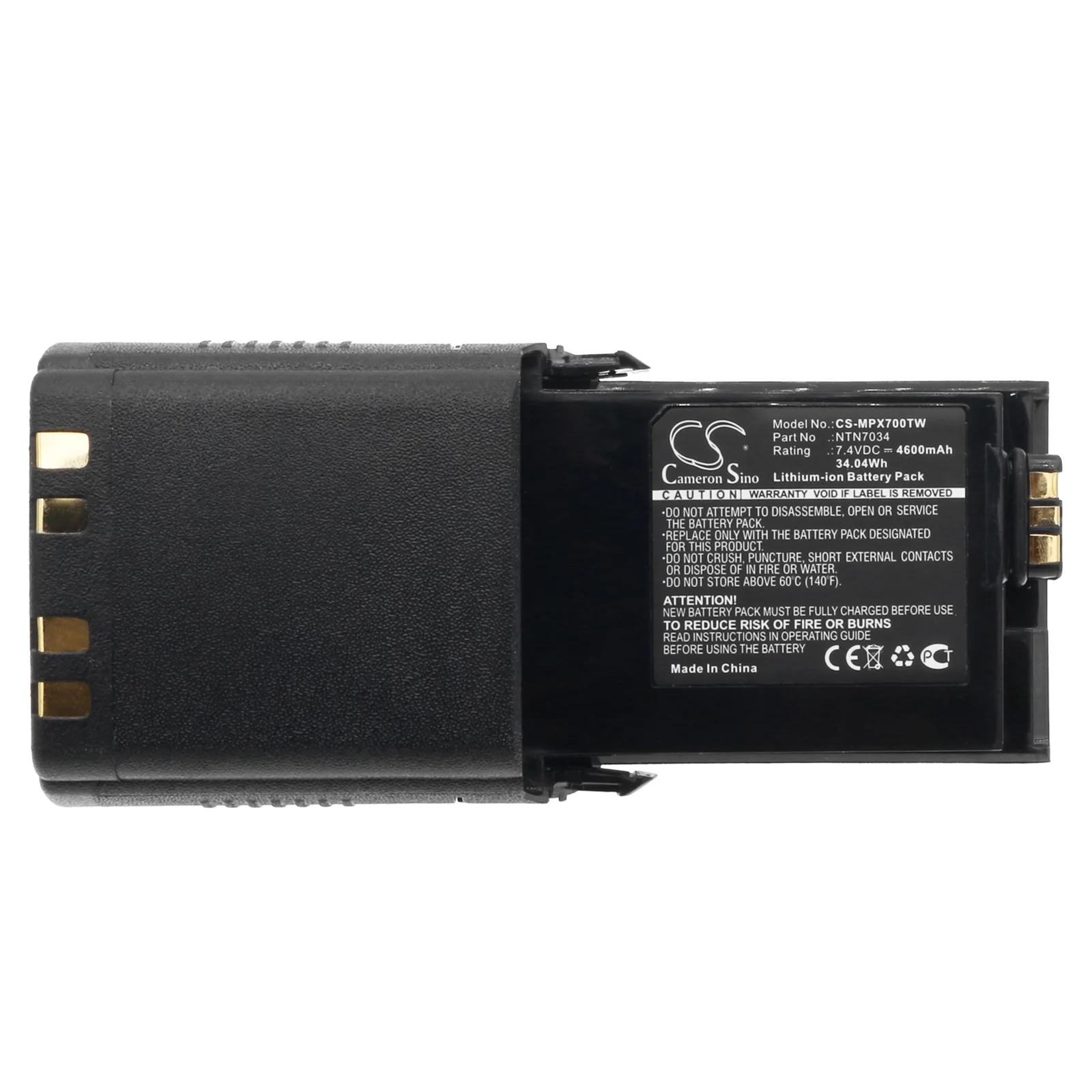 CS-MPX700TW : Battery for Motorola APX7000, APX7000XE P25, APX6000 and others - Replaces NTN7034, PMNN4487A, NNTN7034A etc. - Image 3
