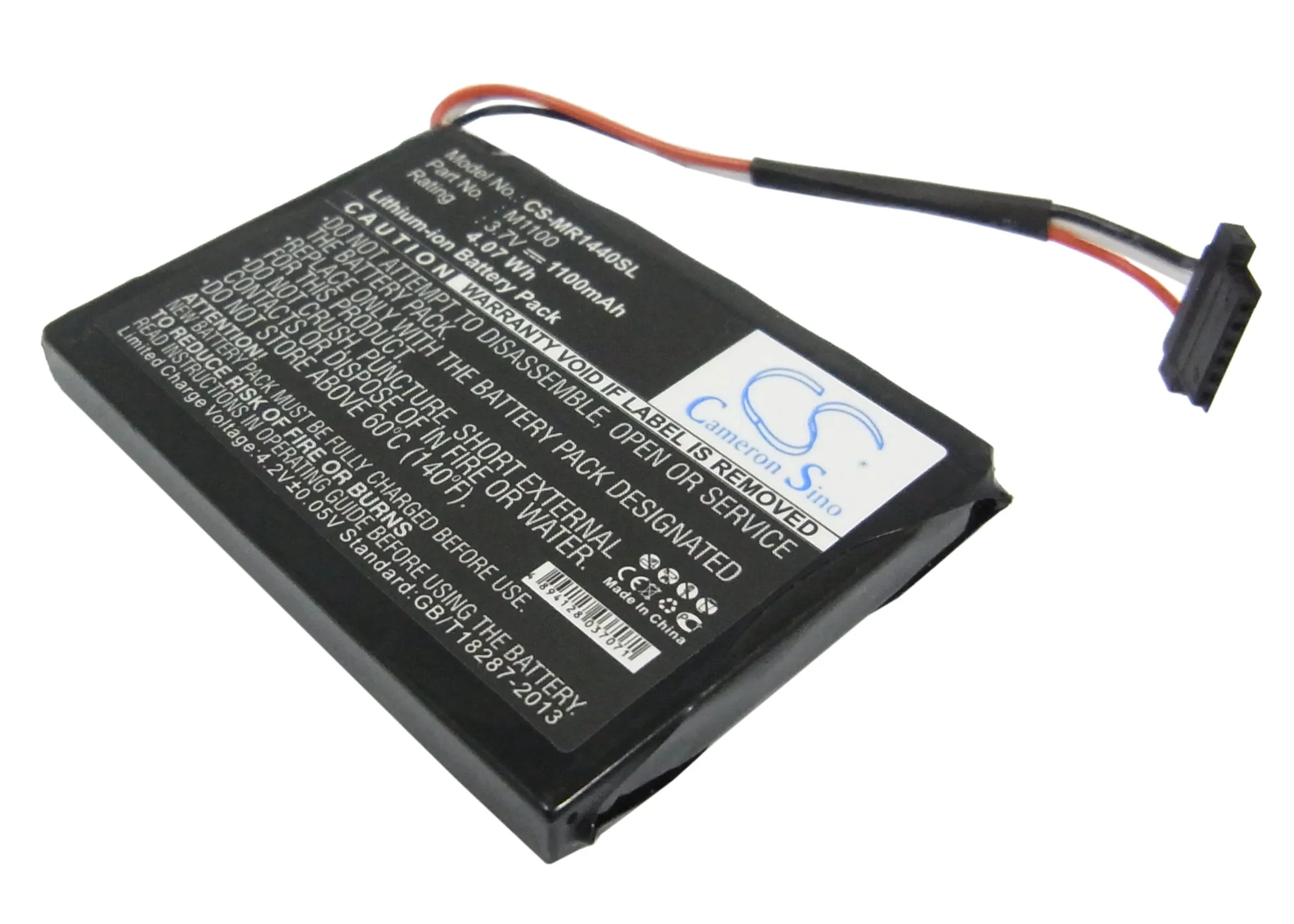 CS-MR1440SL : Battery for Magellan RoadMate 1440 - Replaces Magellan M1100