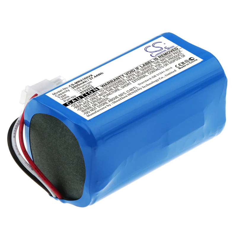 CS-MRX100VX : Battery for Miele Scout RX1, RX1-SJQL0, Scout RX2 60 and others - Replaces Miele 9702922