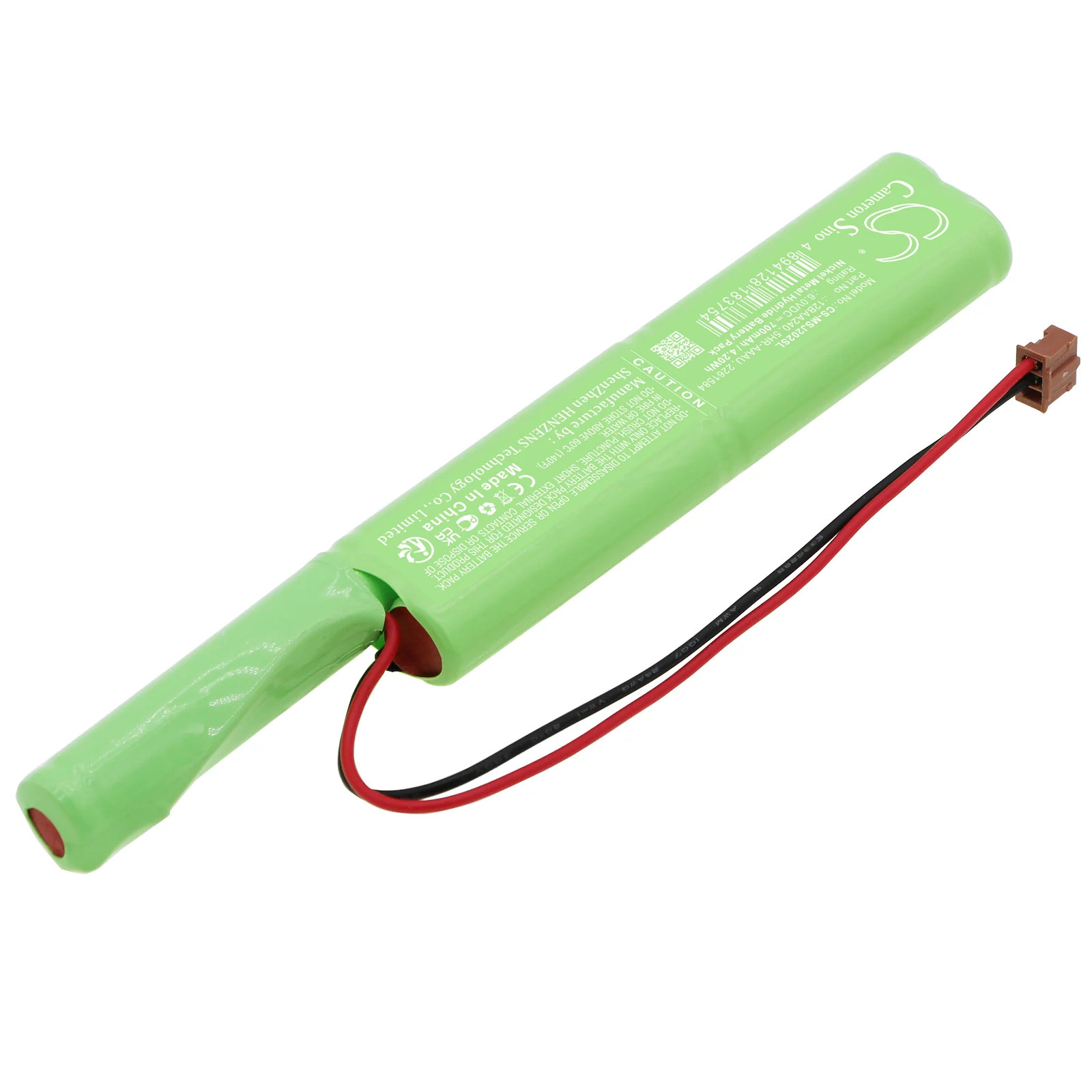CS-MSJ202SL : Battery for Mitutoyo Surftest SJ-201 - Replaces Mitutoyo 12BAA240, 5HR-AAAU, 2261584 - Image 4