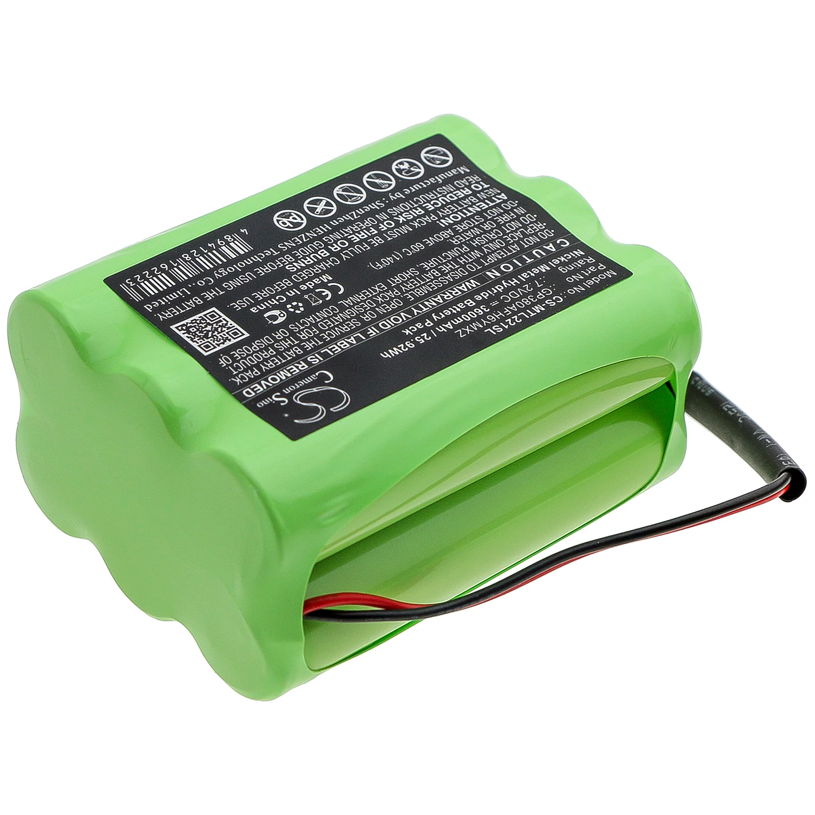 CS-MTL221SL : Battery for Transpal IND221 - Replaces Transpal GP380AFH6YMXZ - Image 2