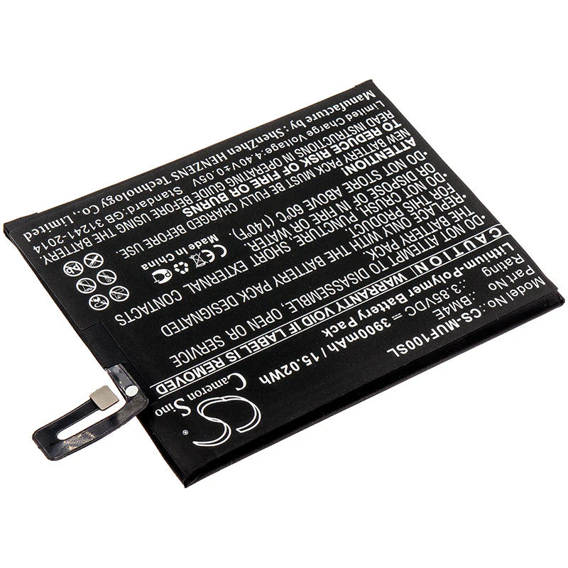 CS-MUF100SL : Battery for Pocophone Poco F1, Poco F1 Armoured Edition Global Dual SIM, Poco F1 Armoured Edition Global Dual SIM TD-LTE and others - Replaces Pocophone BM4E - Image 2