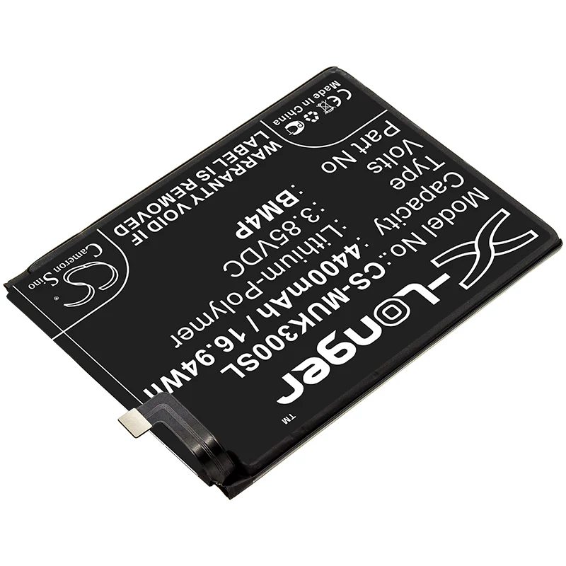CS-MUK300SL : Battery for Xiaomi Redmi K30, Redmi K30 5G, M2001G7AE and others - Replaces Xiaomi BM4P - Image 2