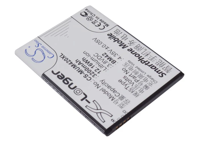 CS-MUM420XL : Battery for Xiaomi Note - Replaces Xiaomi BM42 - Image 2