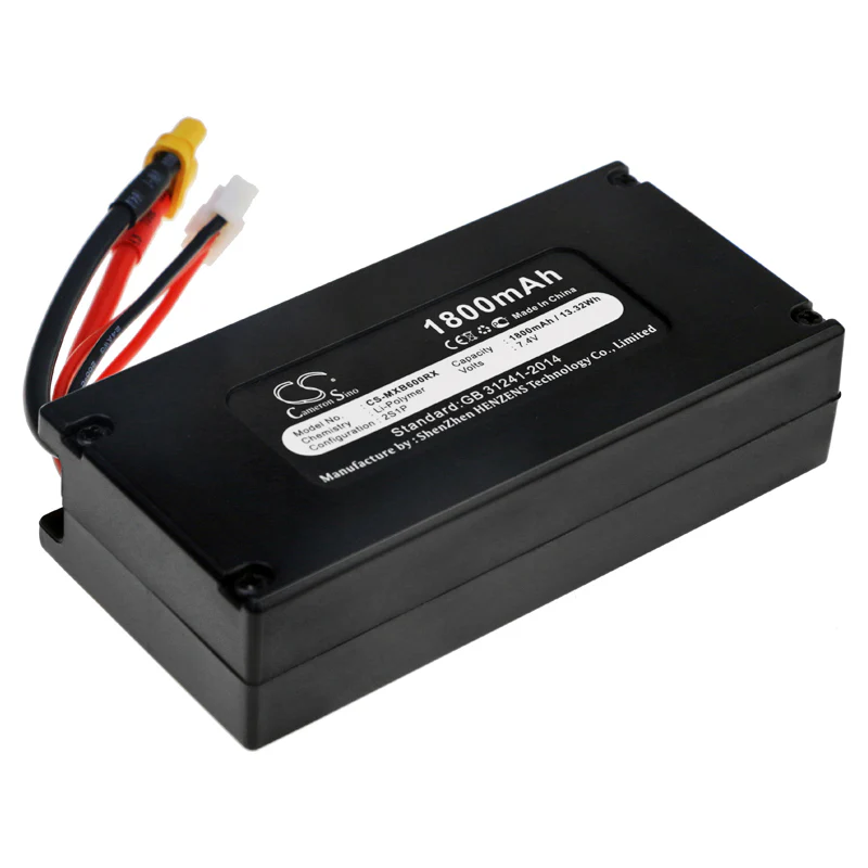 CS-MXB600RX : Battery for MJX Bugs 6, Bugs 8, B6 race and others - Image 2