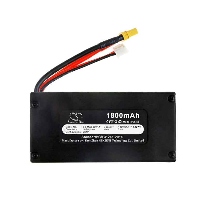 CS-MXB600RX : Battery for MJX Bugs 6, Bugs 8, B6 race and others - Image 3