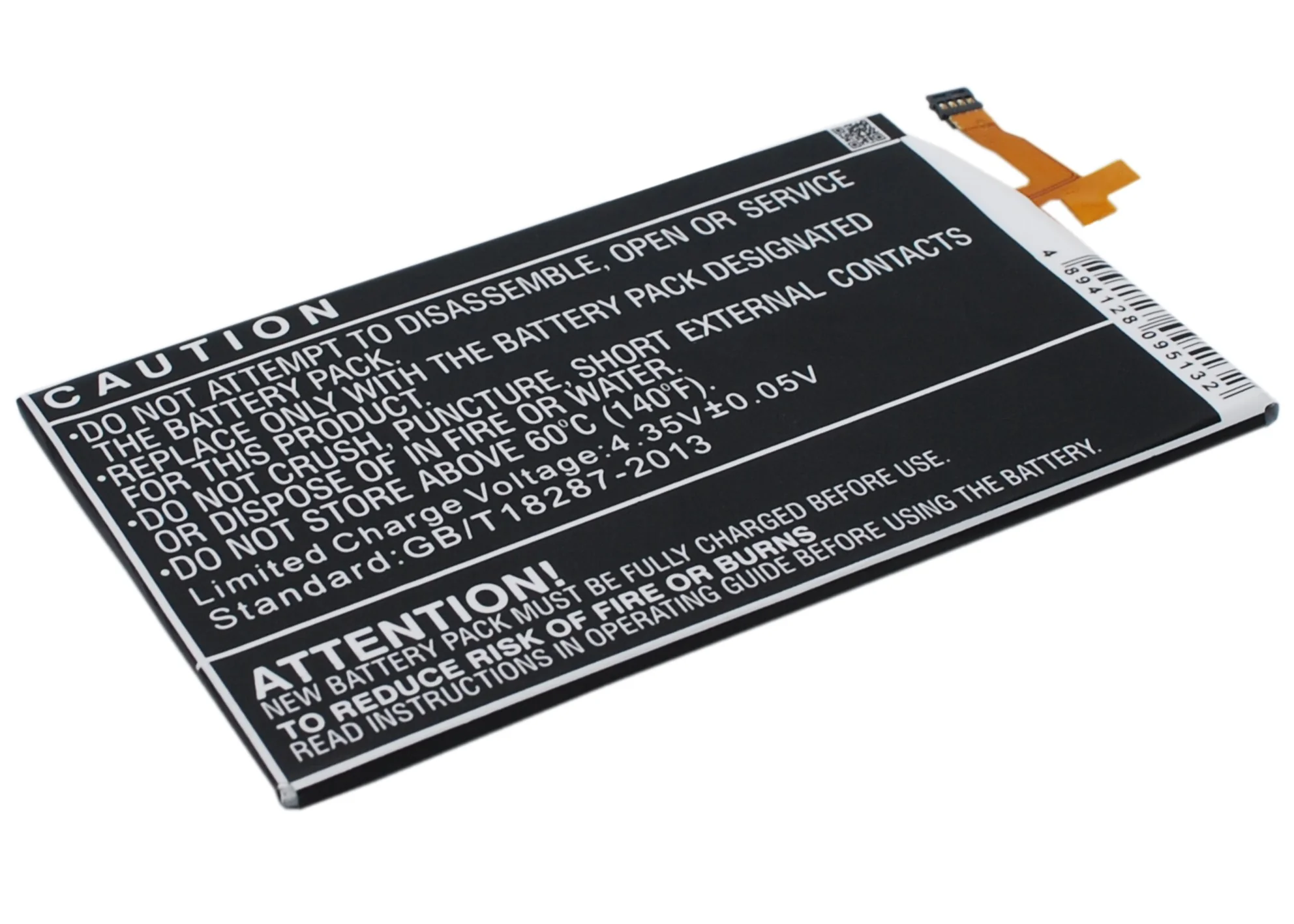 CS-MXT125SL : Battery for Motorola Droid Turbo, Droid Turbo LTE, XT1254 and others - Replaces Motorola EQ40, SNN5949A - Image 5