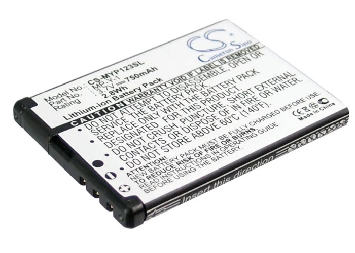 CS-MYP123SL : Battery for Polaroid Pro 1021, Pro1021 - Replaces Polaroid BAT05BPR - Image 4