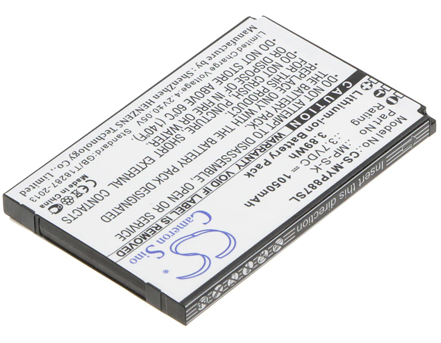 CS-MYP887SL : Battery for MyPhone 8870 - Replaces MyPhone MP-S-K - Image 4