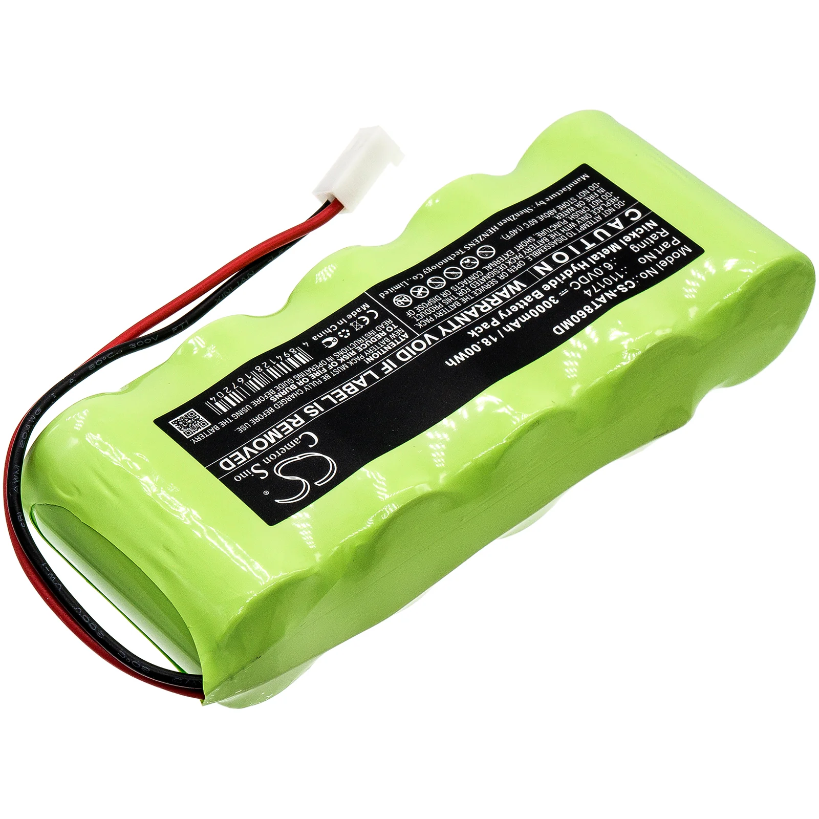 CS-NAT860MD : Battery for NONIN Pulsoximter 8600, Pulsoximter 8604, Pulsoximter 8700 and others - Replaces NONIN 110174 - Image 2