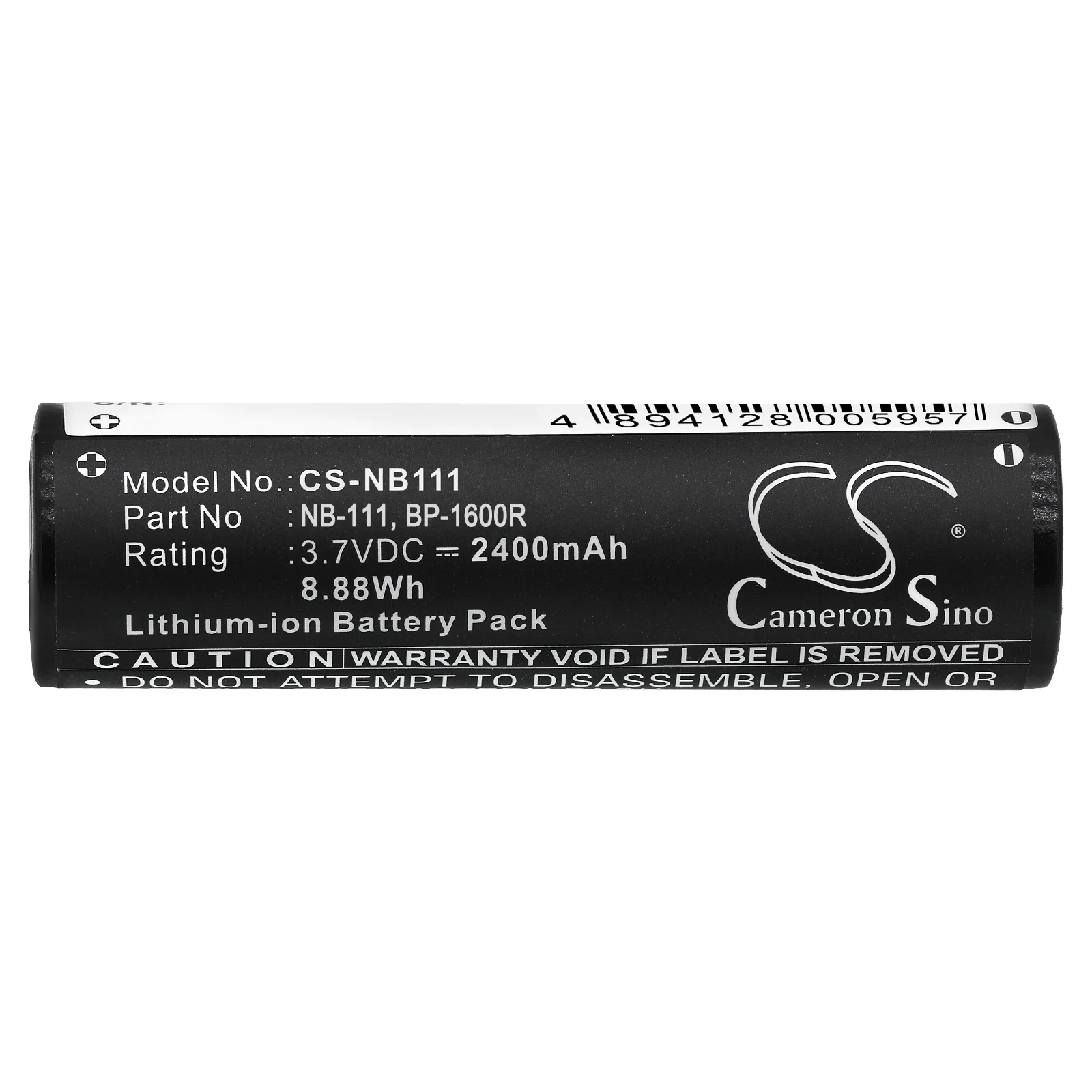 CS-NB111 : Battery for Sony MD-MS200 - Replaces Sony NB-111 - Image 2