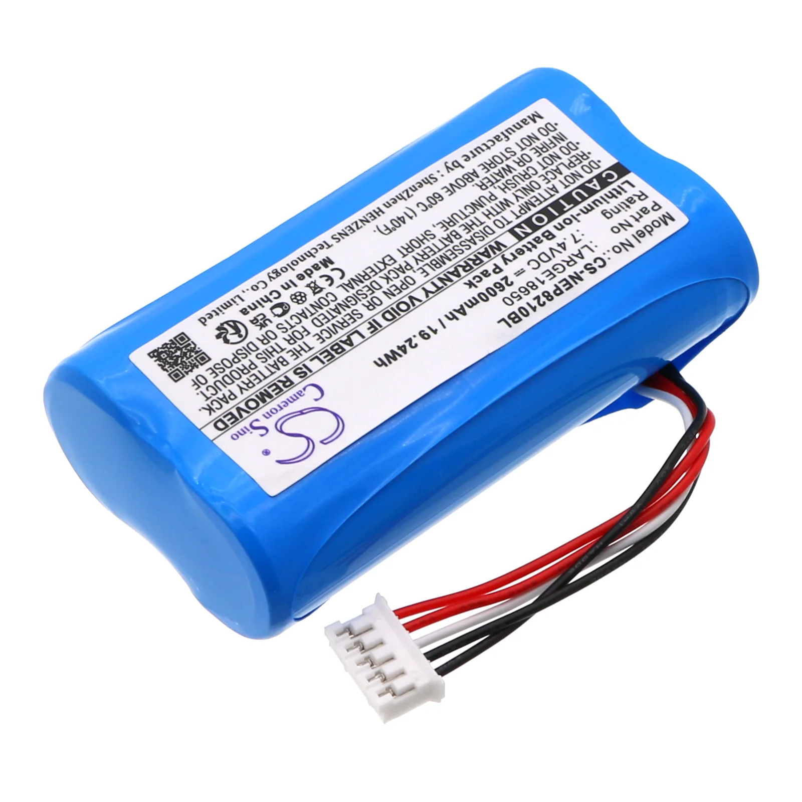 CS-NEP8210BL : Battery for WizarPOS Q2, Wizar Q2 - Replaces WizarPOS WHB02-2600 (5 pin) - Image 2
