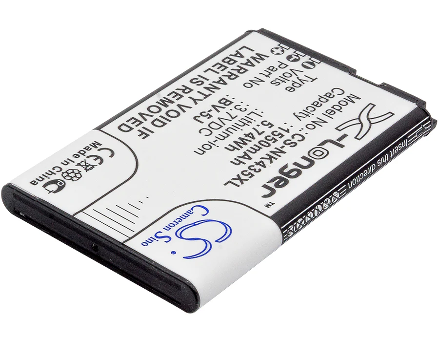 CS-NK435XL : Battery for Microsoft Lumia 435, Lumia 532, RM-1070 - Replaces Microsoft BV-5J - Image 2
