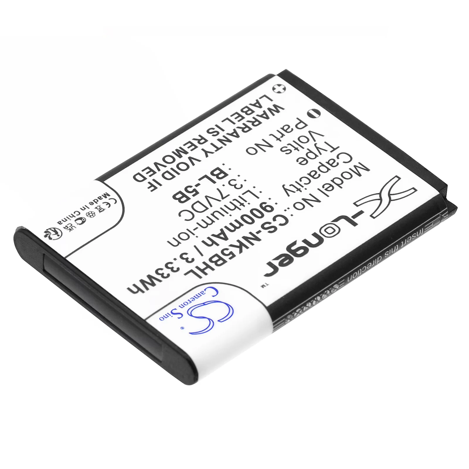 CS-NK5BHL : Battery for Mustang M31 - Replaces Topblue TB-521 - Image 2