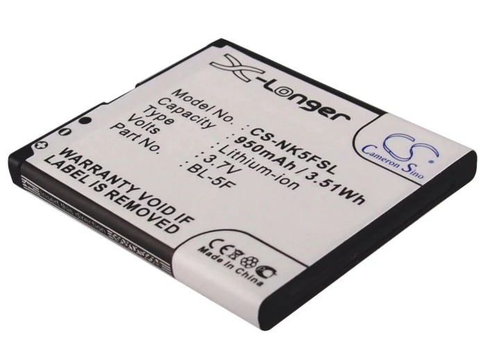 CS-NK5FSL : Battery for Bea-fon S30, S31, S31 EU001B - Replaces Myphone MP-S-O - Image 2