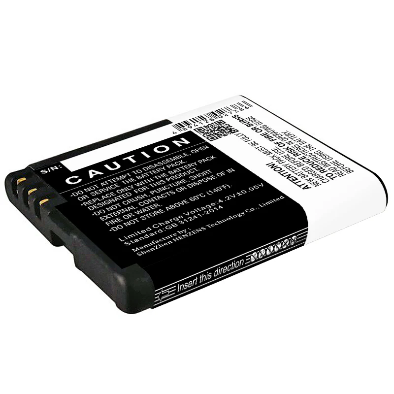 CS-NK6QSL : Battery for Mobiado Classic 712 Stealth LE, Classic 712EM, Classic 712GCB and others - Replaces Nokia BL-6Q - Image 4