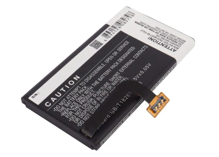 CS-NK909XL : Battery for Microsoft Lumia 1020, Lumia 909 - Replaces Microsoft BV-5XW - Image 4