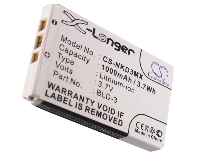 CS-NKD3MX : Battery for Nokia 7250i, 7210, 6610 and others - Replaces Nokia BLD-3 - Image 4