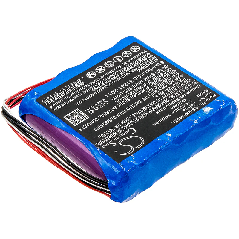 CS-NKF400XL : Battery for Nissin KF4, KF4A - Replaces Nissin BP-53 - Image 2