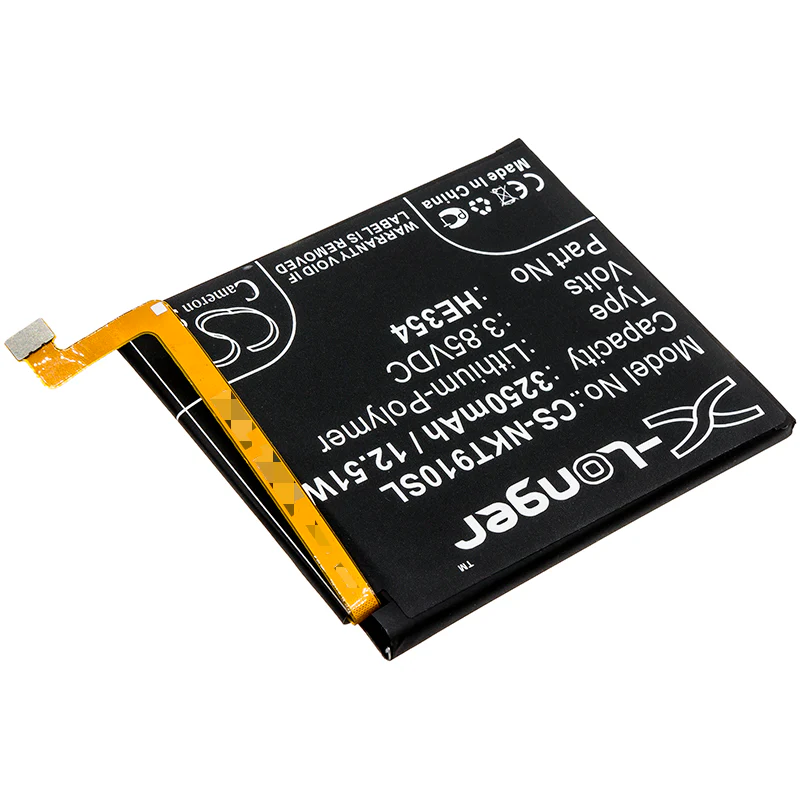 CS-NKT910SL : Battery for Nokia 9 PureView, TA-1082, TA-1087 - Replaces Nokia HE354 - Image 2