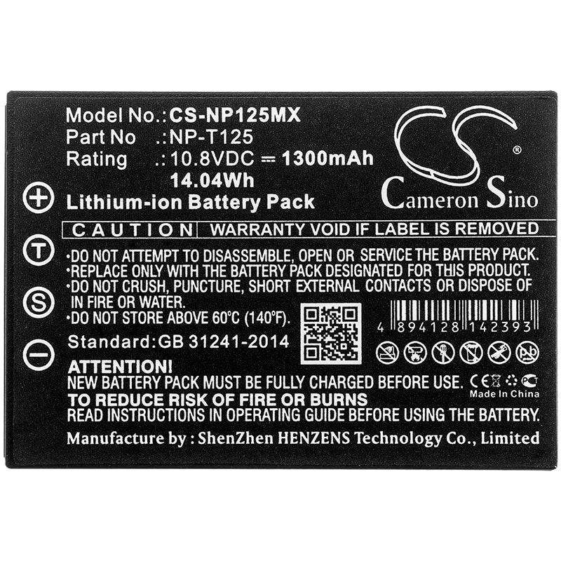 CS-NP125MX : Battery for Fujifilm Medium Format GFX, GFX 50S - Replaces Fujifilm NP-T125 - Image 3