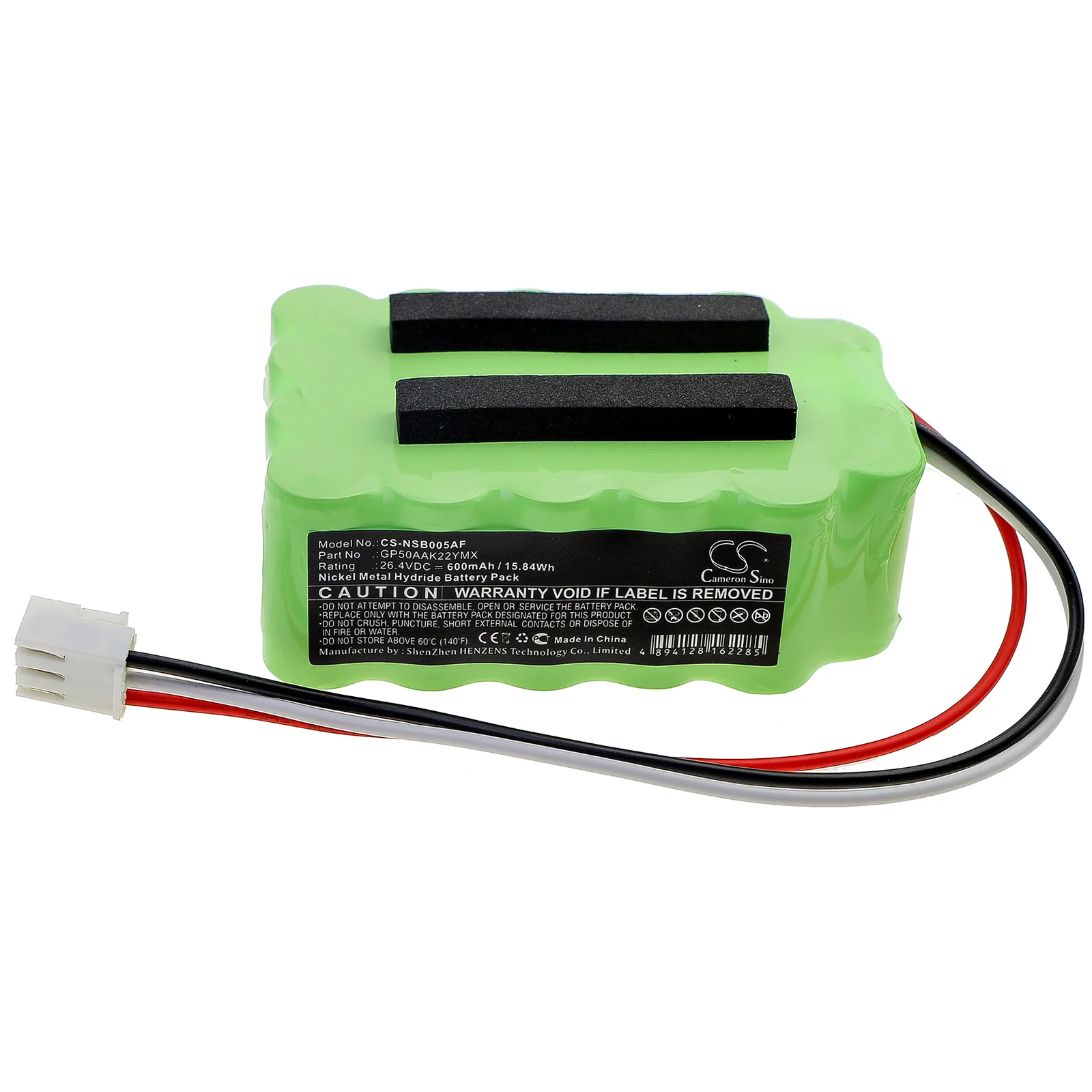CS-NSB005AF : Battery for MANUSA SEBA05, 0111360177, Control Unit - Replaces MANUSA GP50AAK22YMX, NT050AAK22YMX-R - Image 3