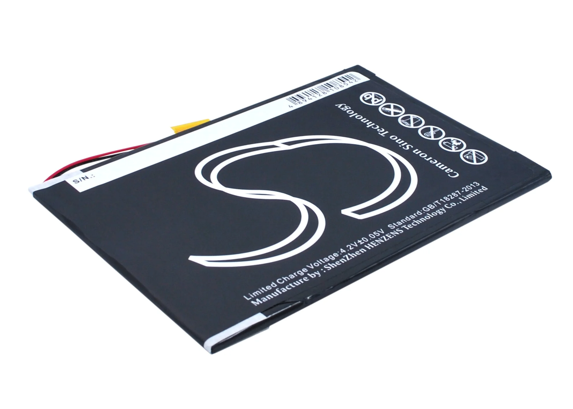 CS-NST108SL : Battery for Nuvision Nuvision 10.1", TM1088C - Replaces Nuvision 1ICP3/90/128 1S1P - Image 3