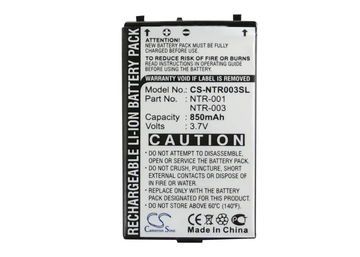 CS-NTR003SL : Battery for Nintendo NDS, DS NDS, AGS-001 and others - Replaces Nintendo NTR-003, NTR-001, BT-M12 and others - Image 5