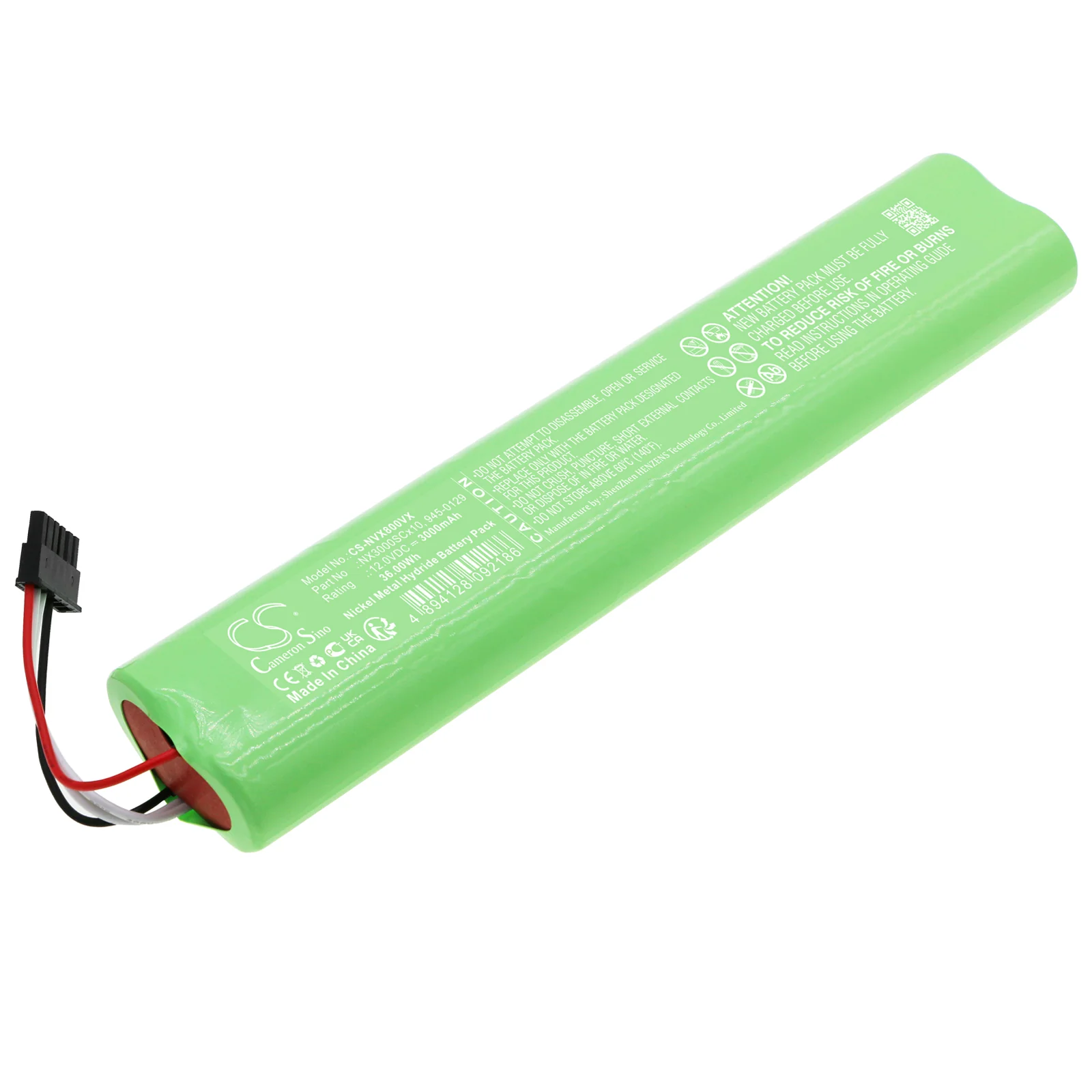 CS-NVX800VX : Battery for Neato Botvac 70e, Botvac 75, Botvac 80 and others - Replaces Neato NX3000SCx10, 945-0129, 2041006 - Image 5