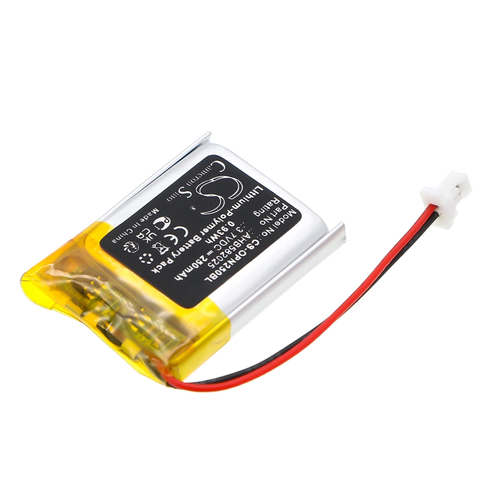 CS-OPN250BL : Battery for Opticon 15101, OPN-2500 - Replaces Opticon AHB582025 - Image 2