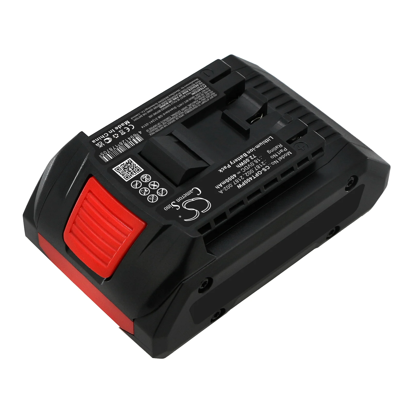 CS-OPT400PW : Battery for Signode BXT2-19, BXT3-19 - Replaces ORGAPACK 2187.002, 2187.002-A, 2187.004 and others - Image 2
