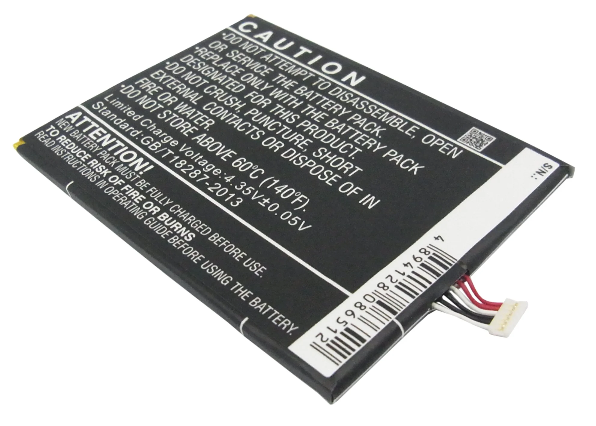 CS-OT604XL : Battery for Alcatel One Touch Idol X, OT-6040A, One Touch Idol X Dual and others - Replaces Alcatel TLp020C1, TLp020C2, CAC2000012C2 - Image 4