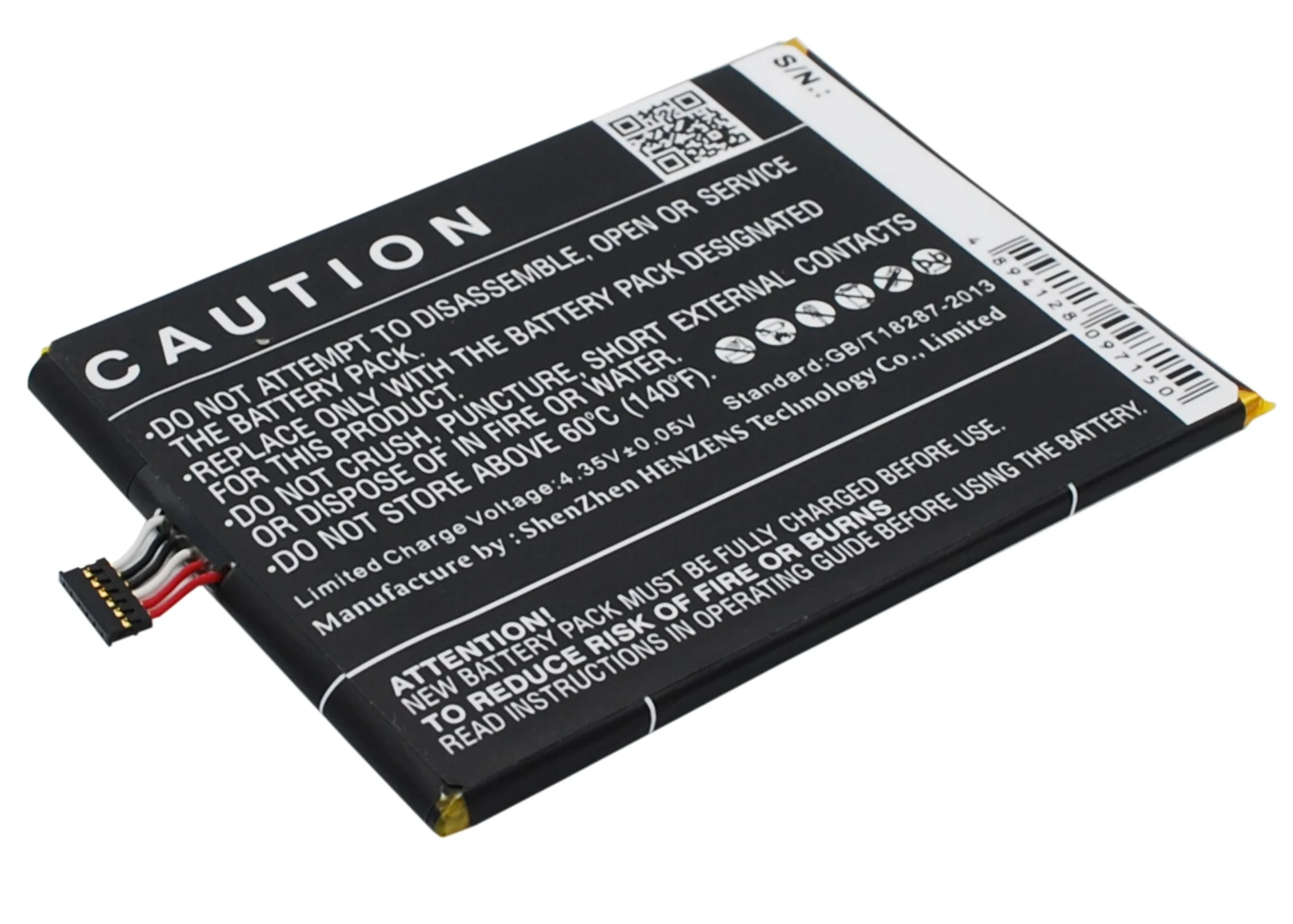 CS-OT605SL : Battery for Alcatel One Touch Idol 2S, OT-6050, OT-6050Y - Replaces Alcatel TLp021A2 - Image 5