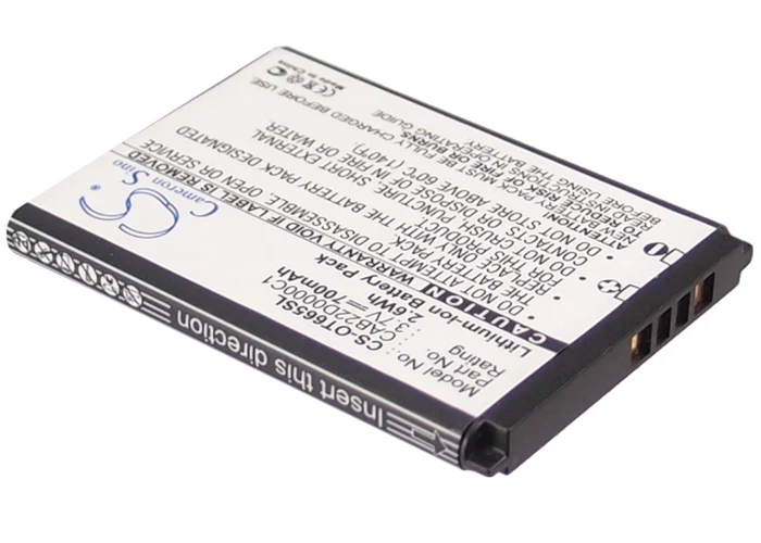 CS-OT665SL : Battery for T-Mobile Accord - Replaces T-Mobile CAB22D0000C1 - Image 2