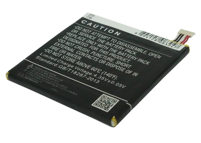 CS-OT702SL : Battery for Alcatel OT-7024, OT-7024W, One Touch 7024 and others - Replaces Alcatel TLp018B2, TLp018B1, TLp018B4 and others - Image 3