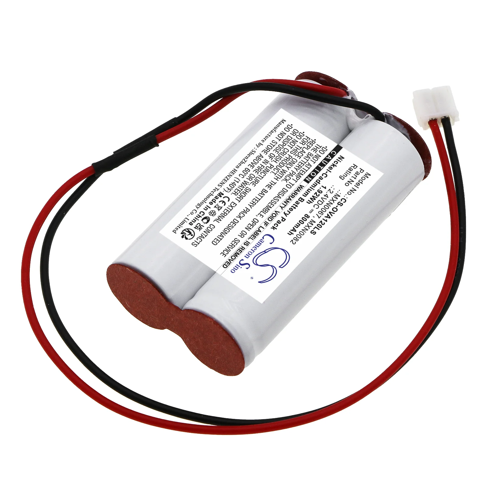 CS-OVA120LS : Battery for Legrand 806525, ST1 F200, BAES 806525 - Replaces Legrand MXN0067, MXN0082 - Image 2