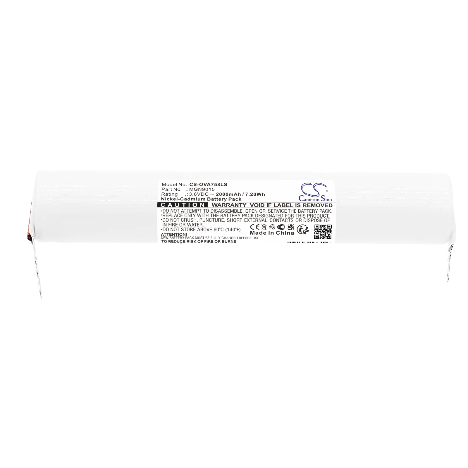 CS-OVA758LS : Battery for Schneider 758005, 802327, 805566 and others - Replaces Schneider MGN9015 - Image 3