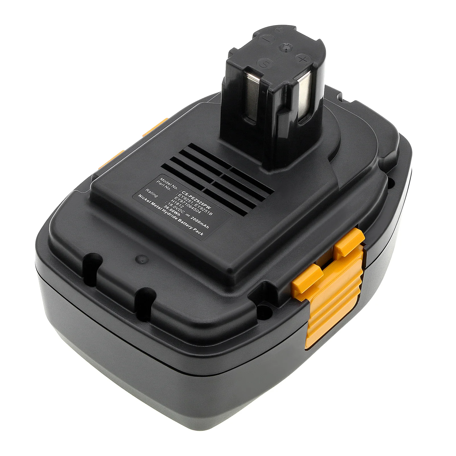 CS-PEZ925PW : Battery for Panasonic EY3544, EY3544GQK, EY3551 and others - Replaces Panasonic EY9251, EY9251B, EY971064504 and others