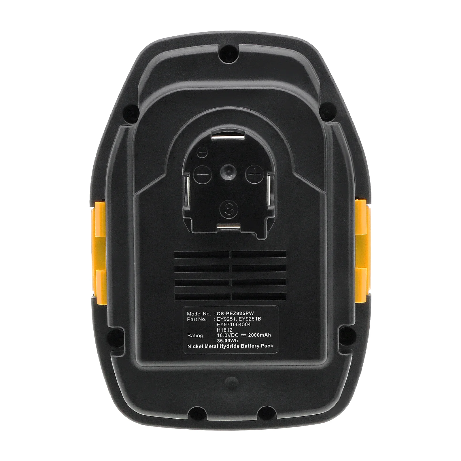 CS-PEZ925PW : Battery for Panasonic EY3544, EY3544GQK, EY3551 and others - Replaces Panasonic EY9251, EY9251B, EY971064504 and others - Image 5